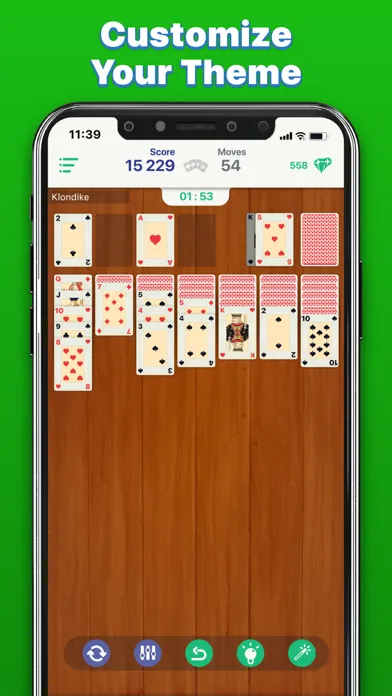 Classic Solitaire - Klondike スクリーンショット